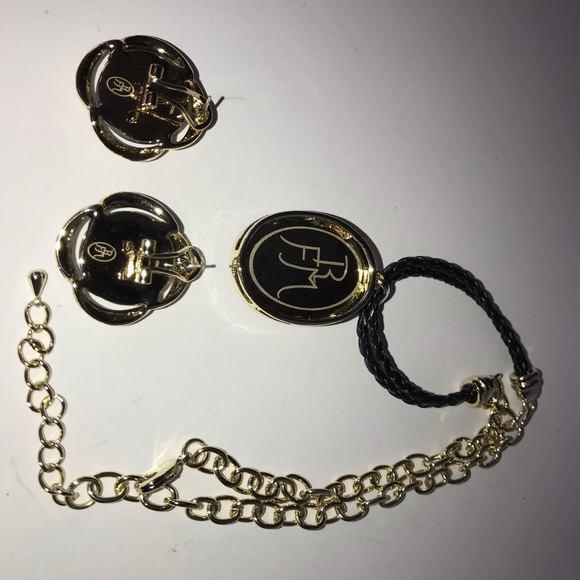 RFM necklace and earrings. - Picture 2 of 6